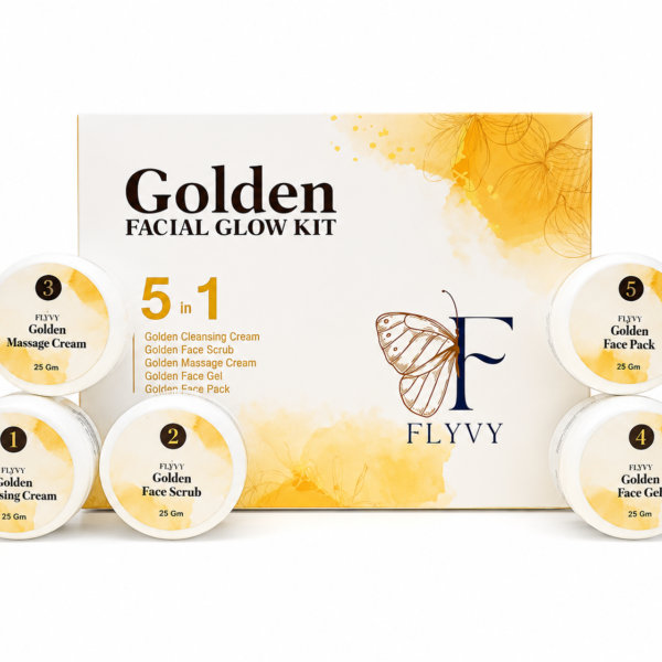 FLYVY Pyoro Golden Facial Glow Kit for radiant and glowing skin