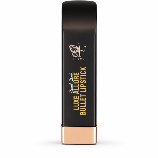 FLYVY Luxe Allure Bullet Lipstick | Shea Butter & Jojoba Oil, Satin Finish