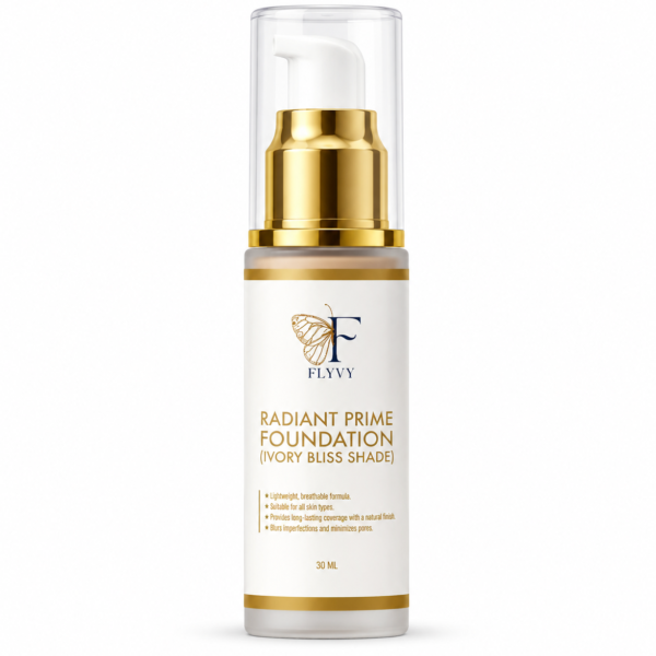 FLYVY Radiant Prime Foundation 2-in-1 primer and foundation with natural matte finish