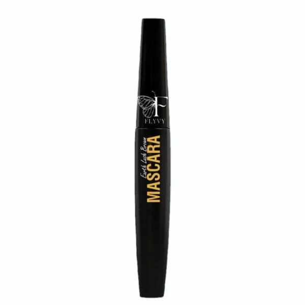 FLYVY Earth Lash Brown Mascara  Natural Definition, Smudge-Proof, Kaolin Enriched