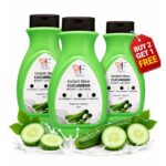 Instant Glow Cucumber Body Lotion | Buy 2 Get 1 Free | 24-Hr Hydration, Heals Sunburn, Paraben Free, Soap Free, 250 ml