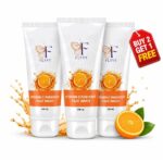 Buy 2 Get 1 Free | FLYVY Vitamin C Radiance Face Wash | Brightening, Exfoliating, Salicylic Acid & Niacinamide