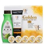 FLYVY Golden Facial Glow Kit Combo